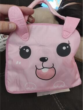 Animal pink kids Lunch Bag  -NEW